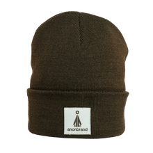 Load image into Gallery viewer, White-leather-label beanie (colors available)