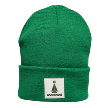 Load image into Gallery viewer, White-leather-label beanie (colors available)