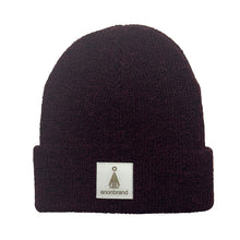Load image into Gallery viewer, White-leather-label beanie (colors available)