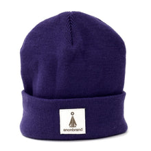 Load image into Gallery viewer, White-leather-label beanie (colors available)