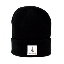 Load image into Gallery viewer, White-leather-label beanie (colors available)
