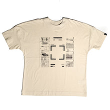 Load image into Gallery viewer, &quot;Remain anon&quot; oversized T-shirt - beige
