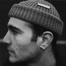 Load image into Gallery viewer, Fisherman beanie - light gray