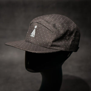 5 panel dotted cap