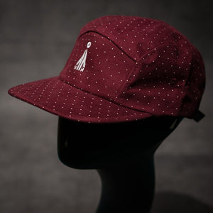 5 panel dotted cap