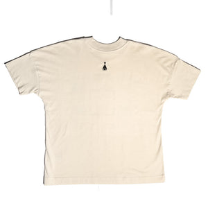 "Remain anon" oversized T-shirt - beige