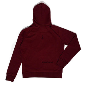 "Hanonrack" girls hoodie - burgundy red