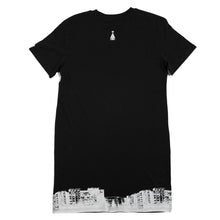 Load image into Gallery viewer, &quot;Dupa blocuri&quot; shirtdress - black

