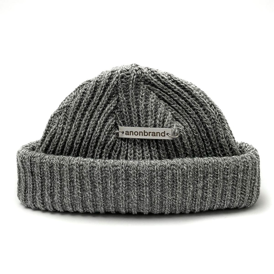 Fisherman beanie - light gray