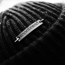 Load image into Gallery viewer, Fisherman beanie - black
